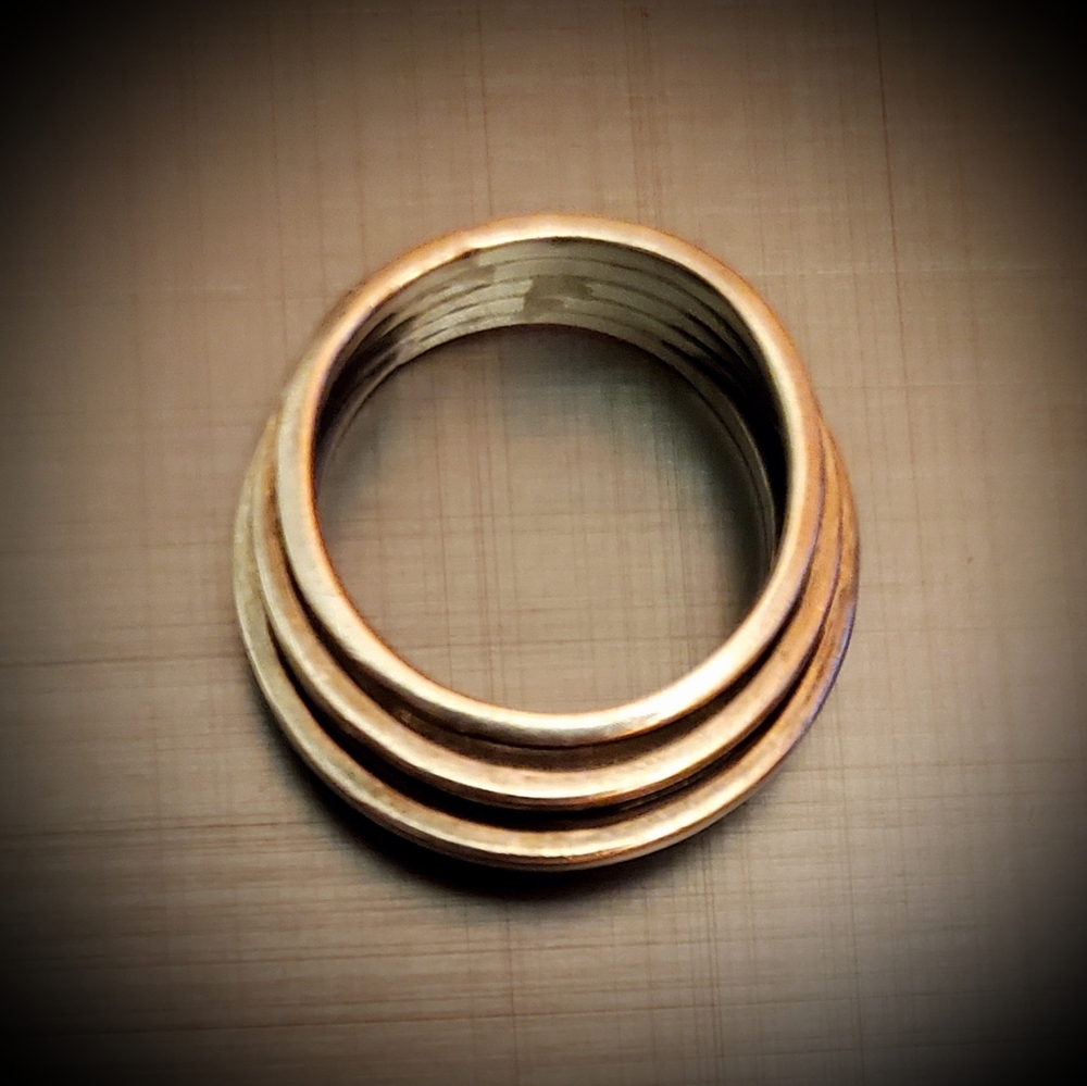 UNIQUE STERLING RING - Picture 2 of 4